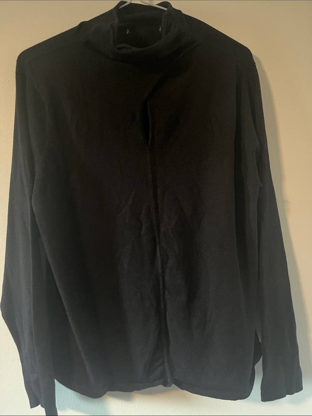 Black Turtleneck Sweater - Classic Winter Knit